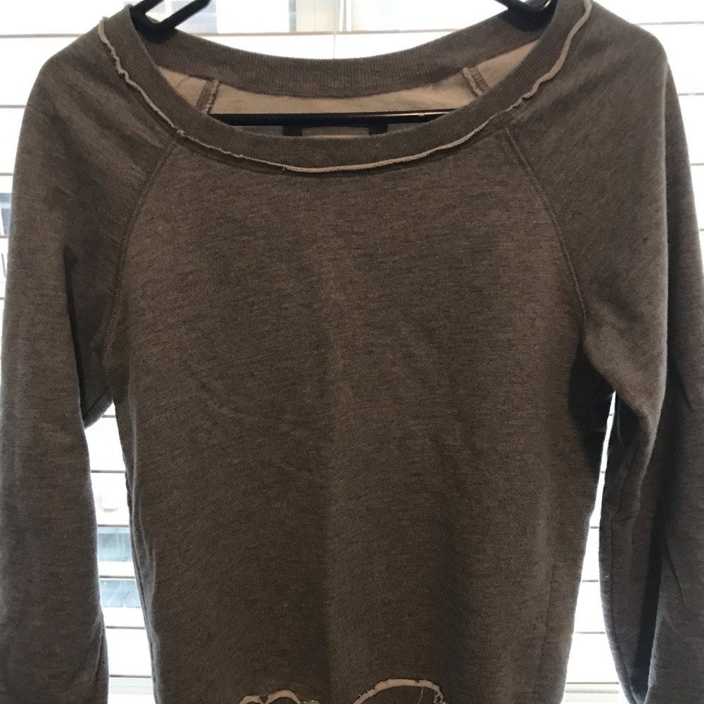 Gray forever 21 sweatshirt